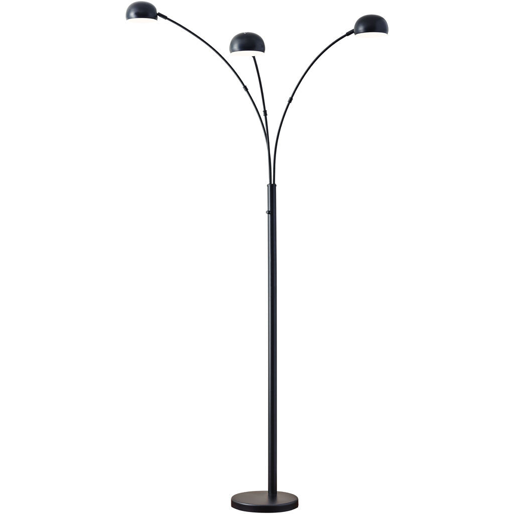 Doral Arc Lamp Matte Black