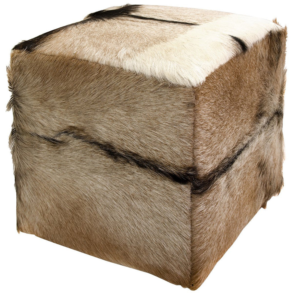 Porter Animal Hide Stool