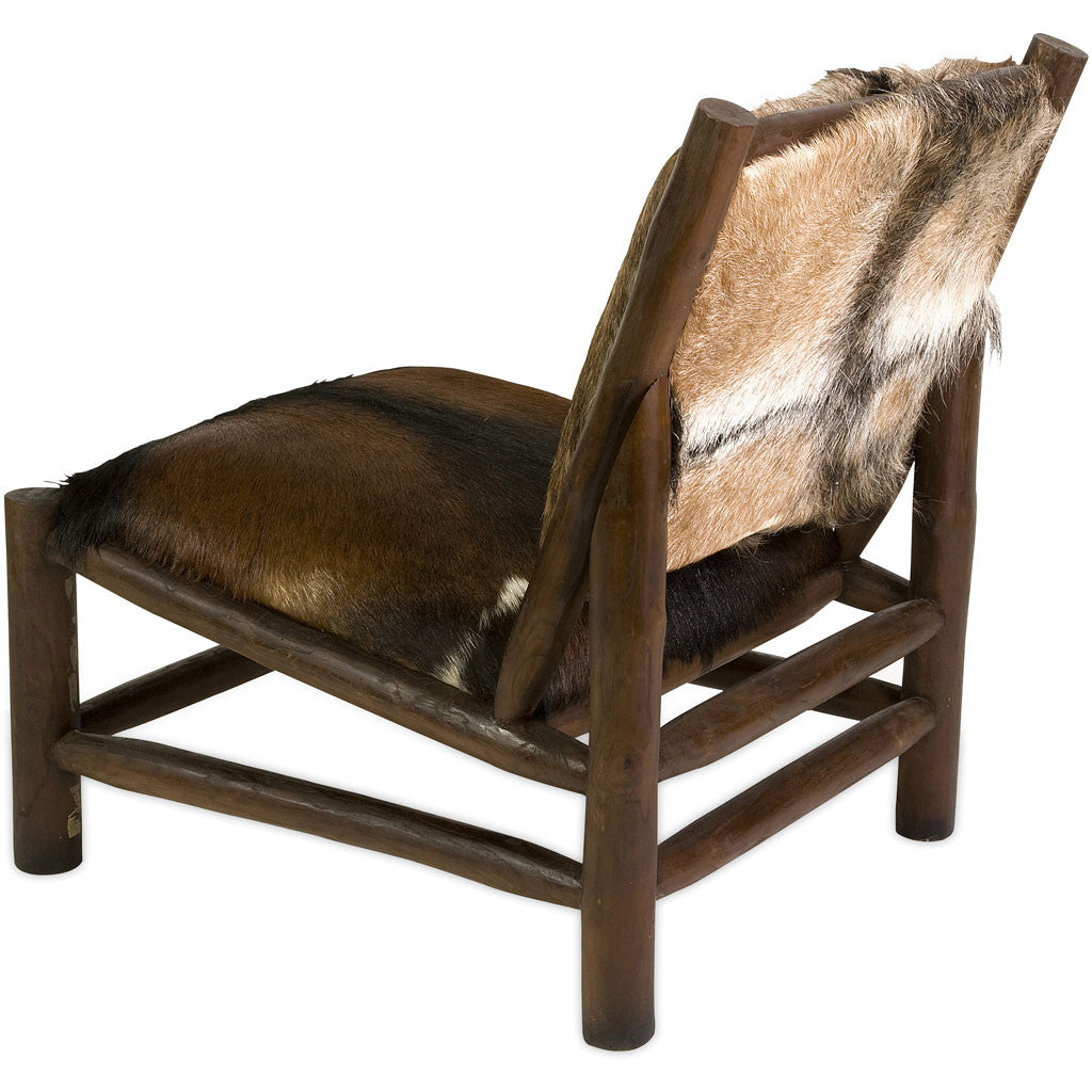 Paldor Animal Hide Accent Chair