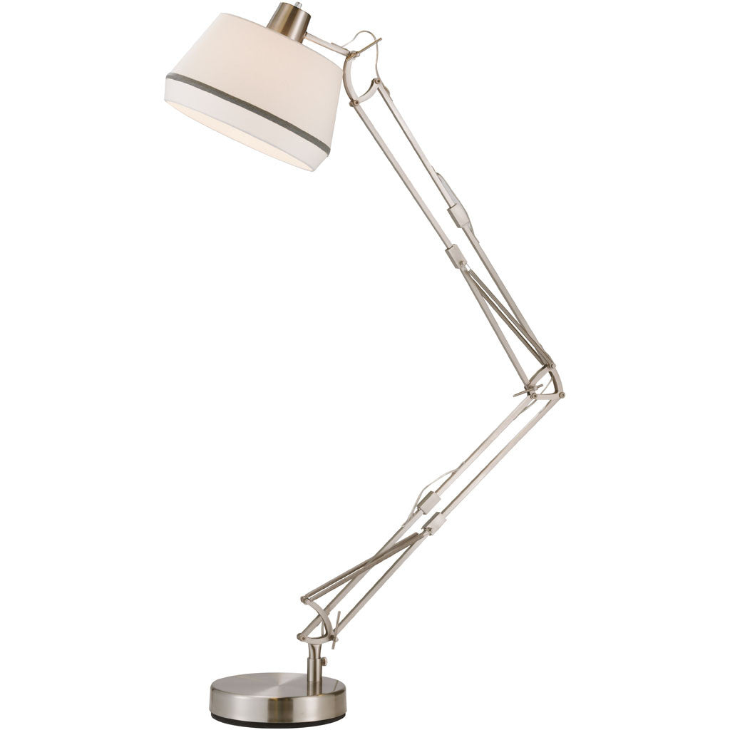 Grand Architect Floor Lamp Brushed Steel