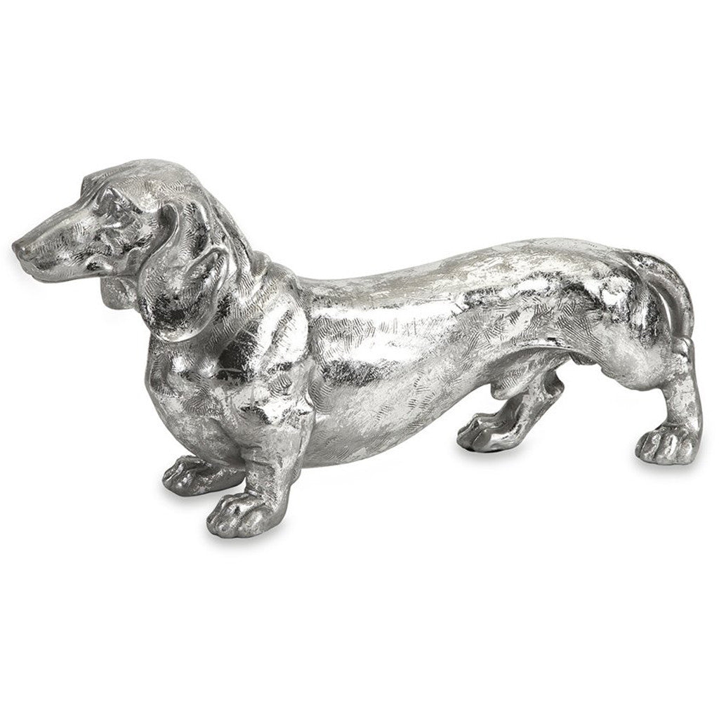 Owyhee Stick Silver Dog Statue