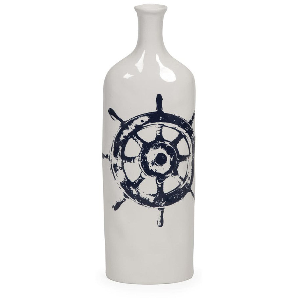 Harford Nautical Steer Vase