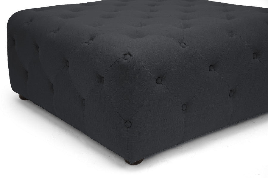 Odin Ottoman Gray
