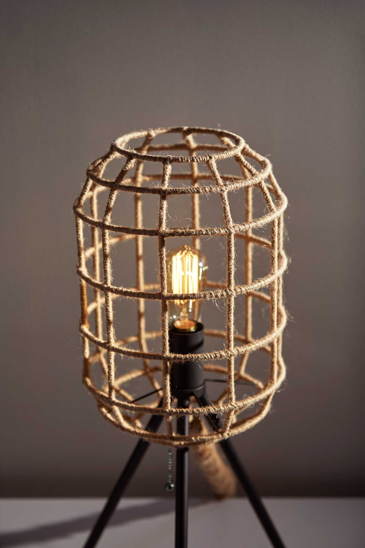 Molde Table Lamp Black/Natural