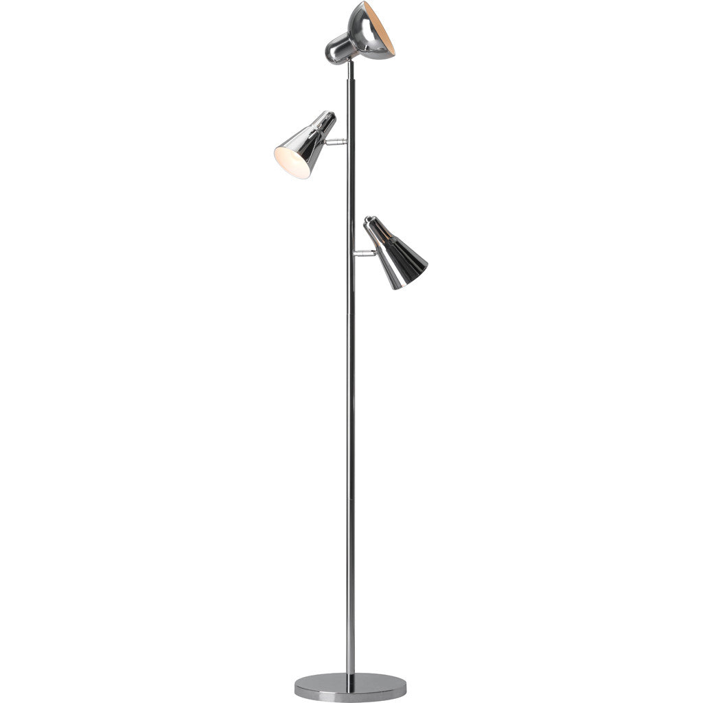 Shutter Floor Lamp Chrome
