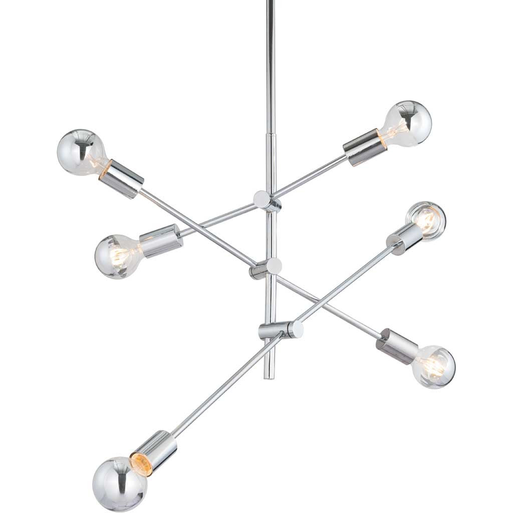 Bleecker Ceiling Lamp Chrome