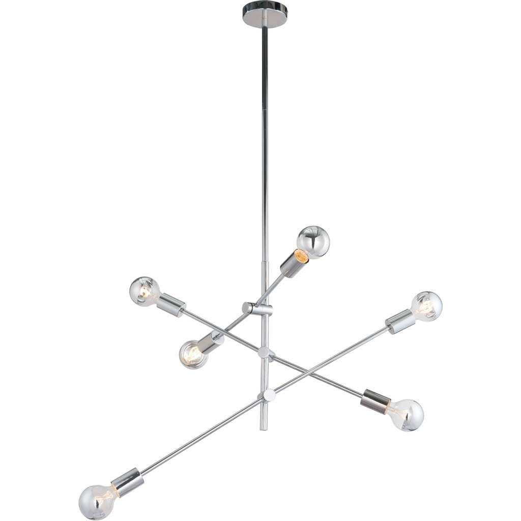 Bleecker Ceiling Lamp Chrome