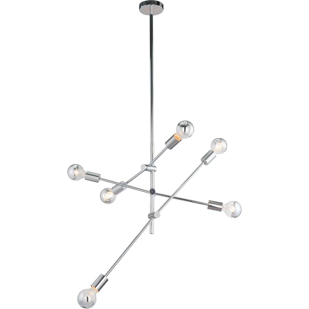 Bleecker Ceiling Lamp Chrome