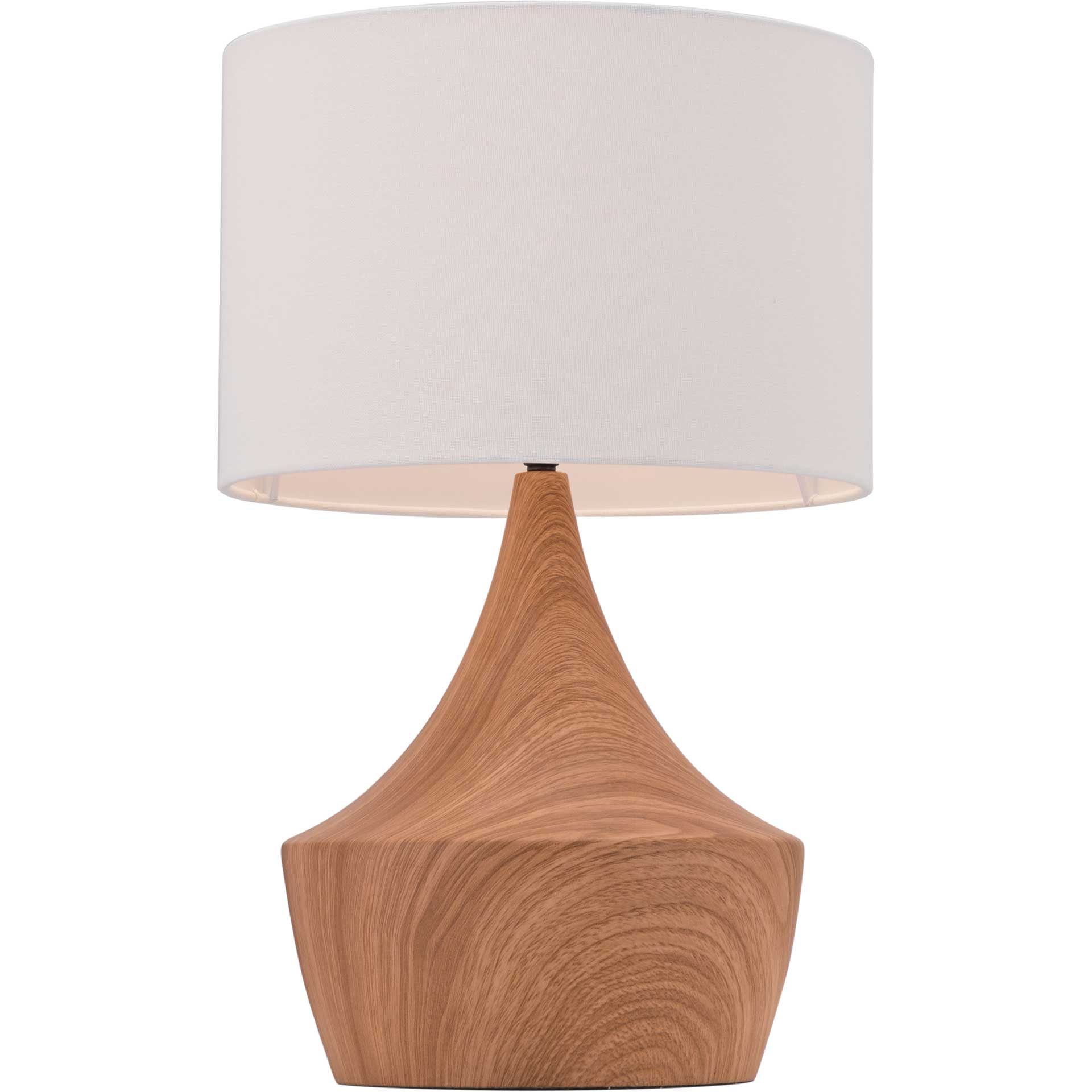 Kure Table Lamp White/Brown