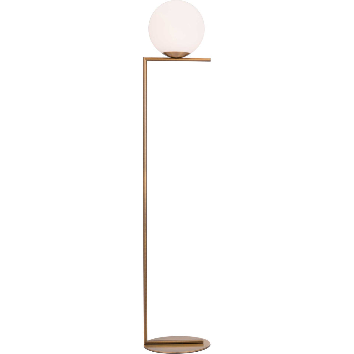 Brix Floor Lamp Brass