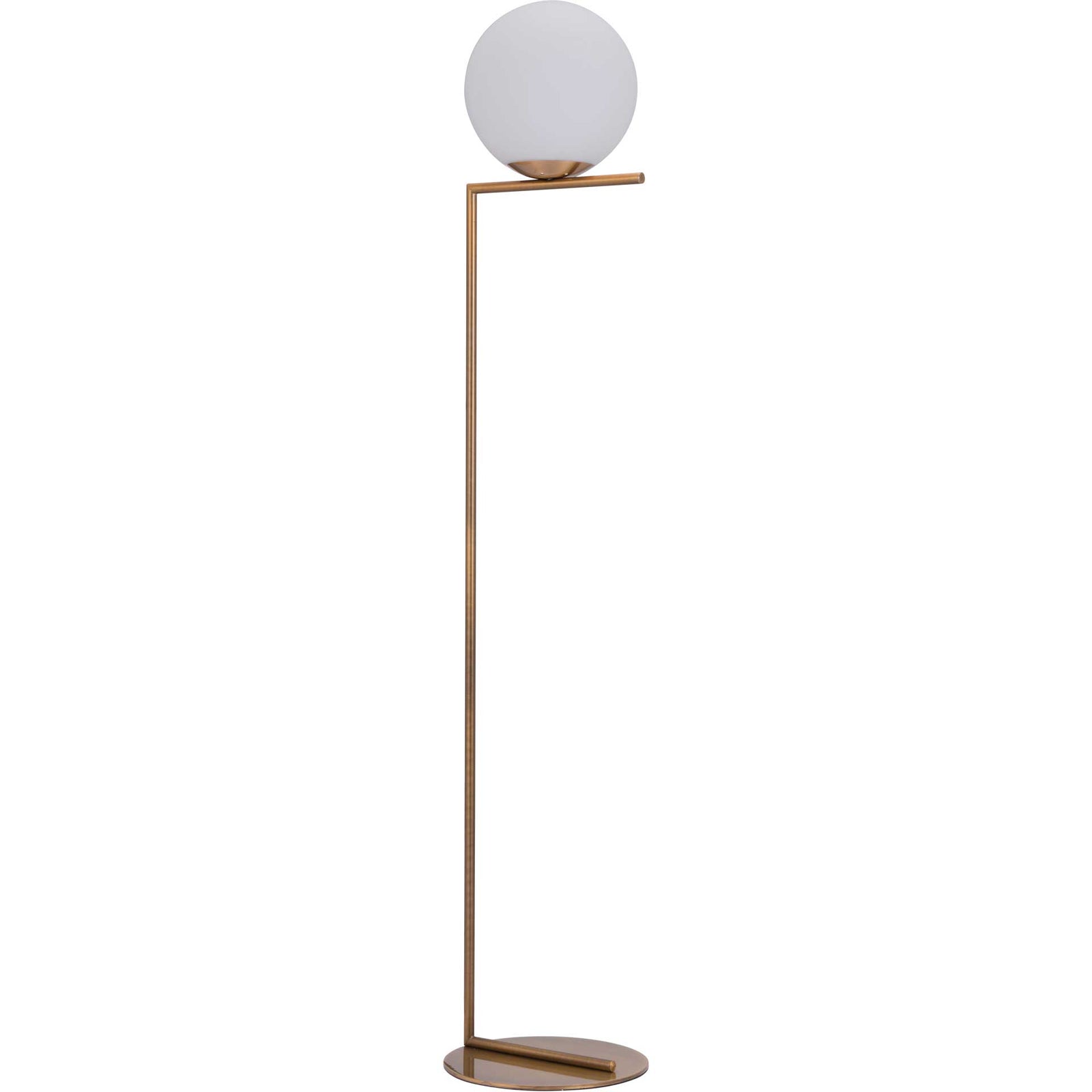 Brix Floor Lamp Brass