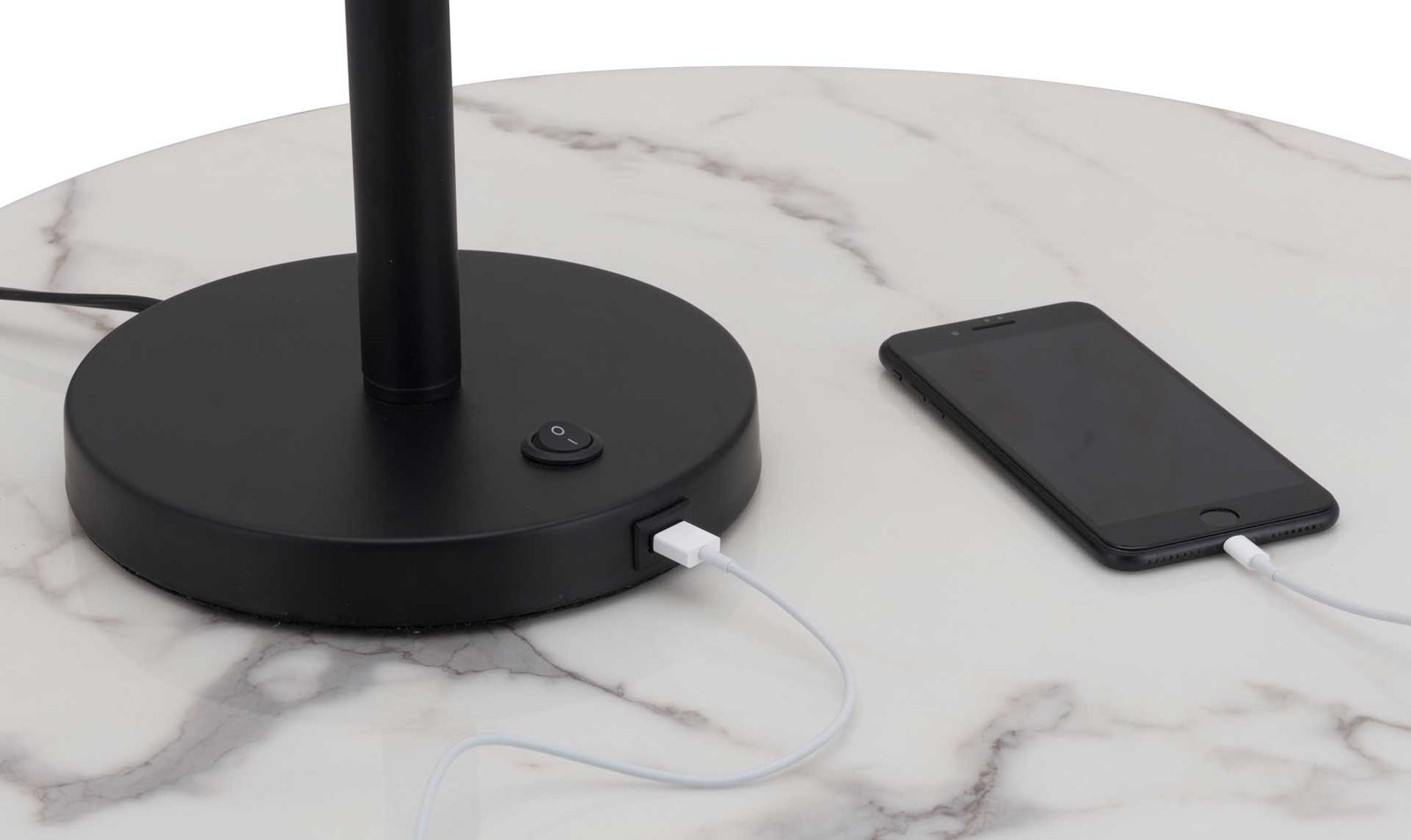 Tahoe Table Lamp Matte Black/Brass