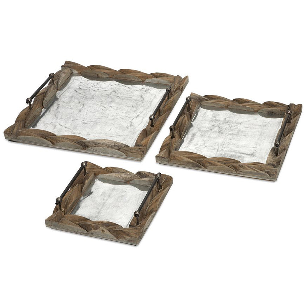 Schuyler Wooden Trays (Set of 3)