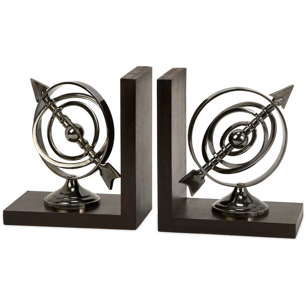 Canyon Armillary Bookends