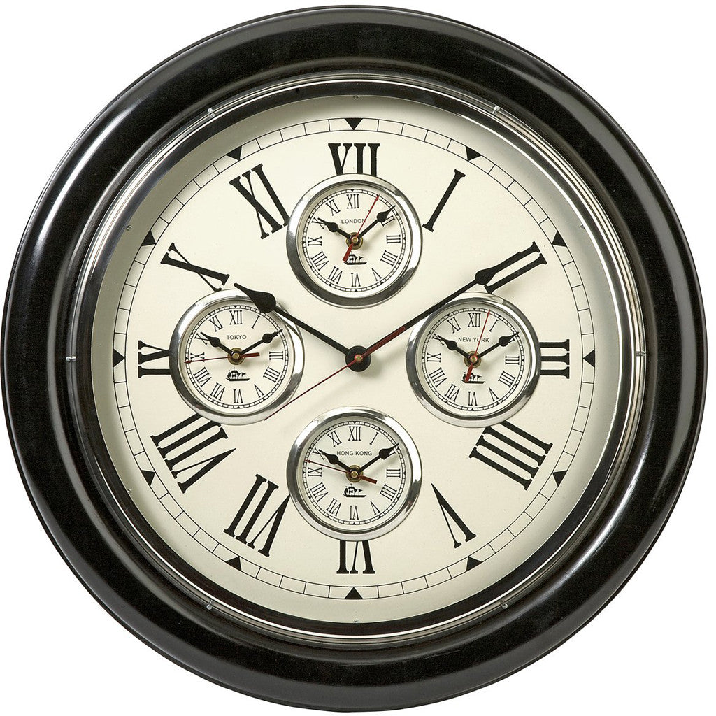 Five Country Wall Clock