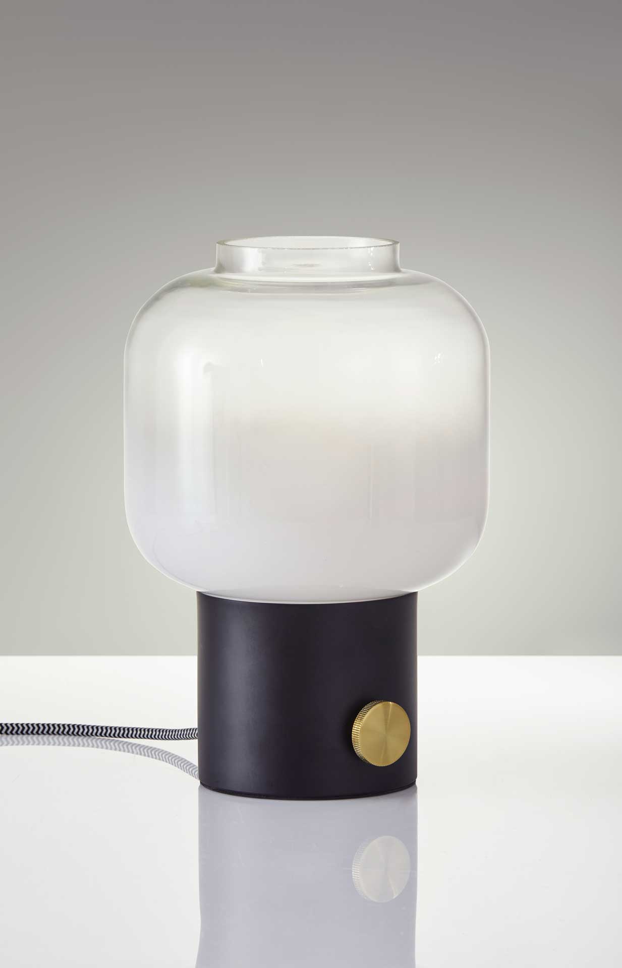 Lens Table Lamp Black