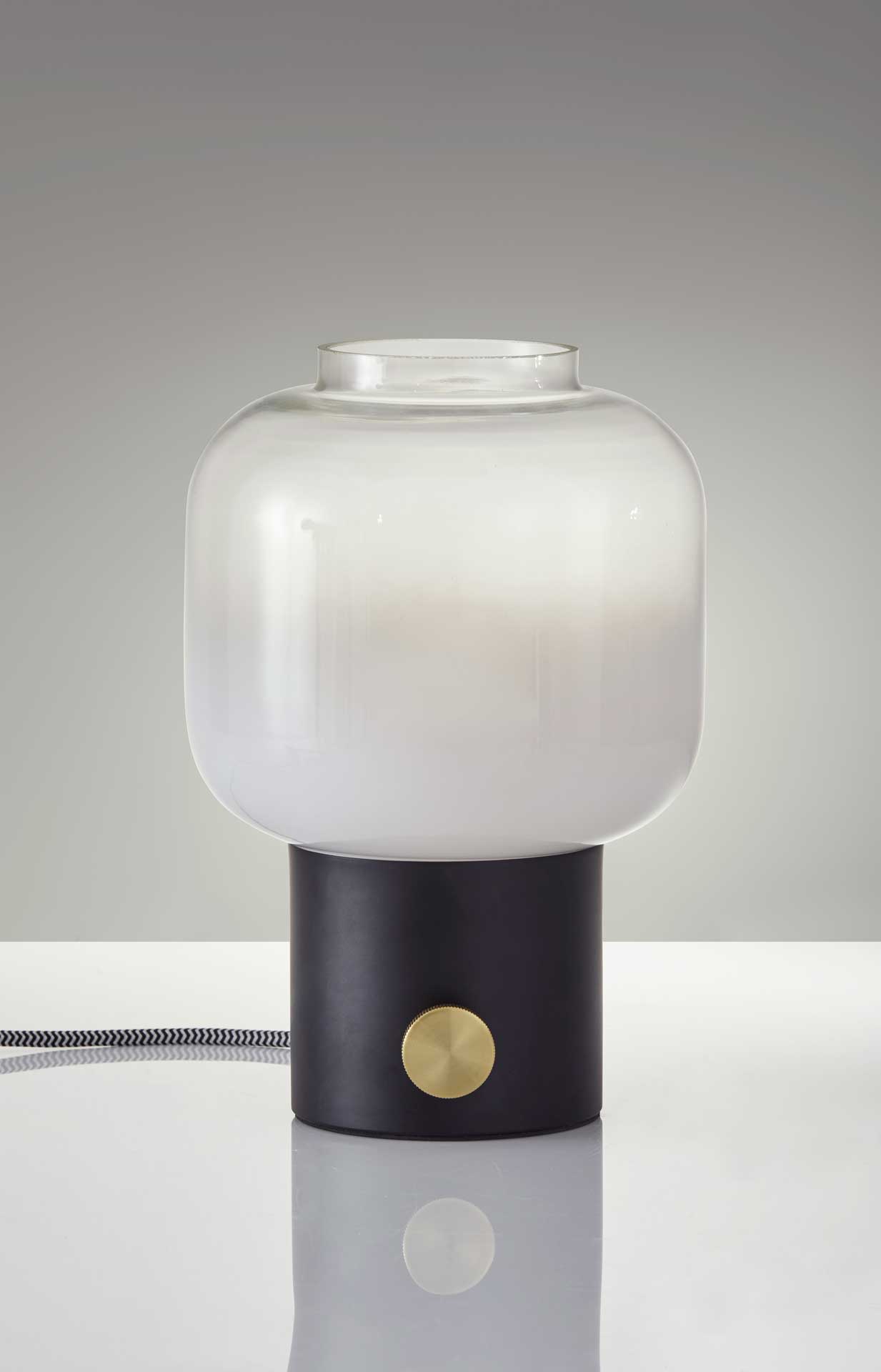 Lens Table Lamp Black