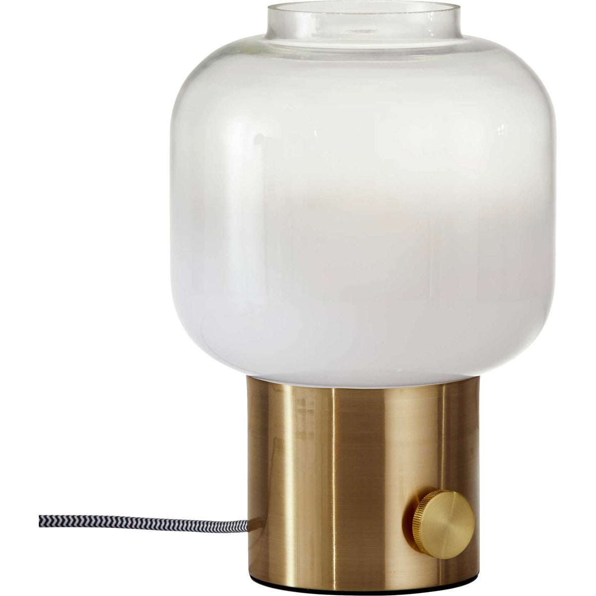 Lens Table Lamp Brass
