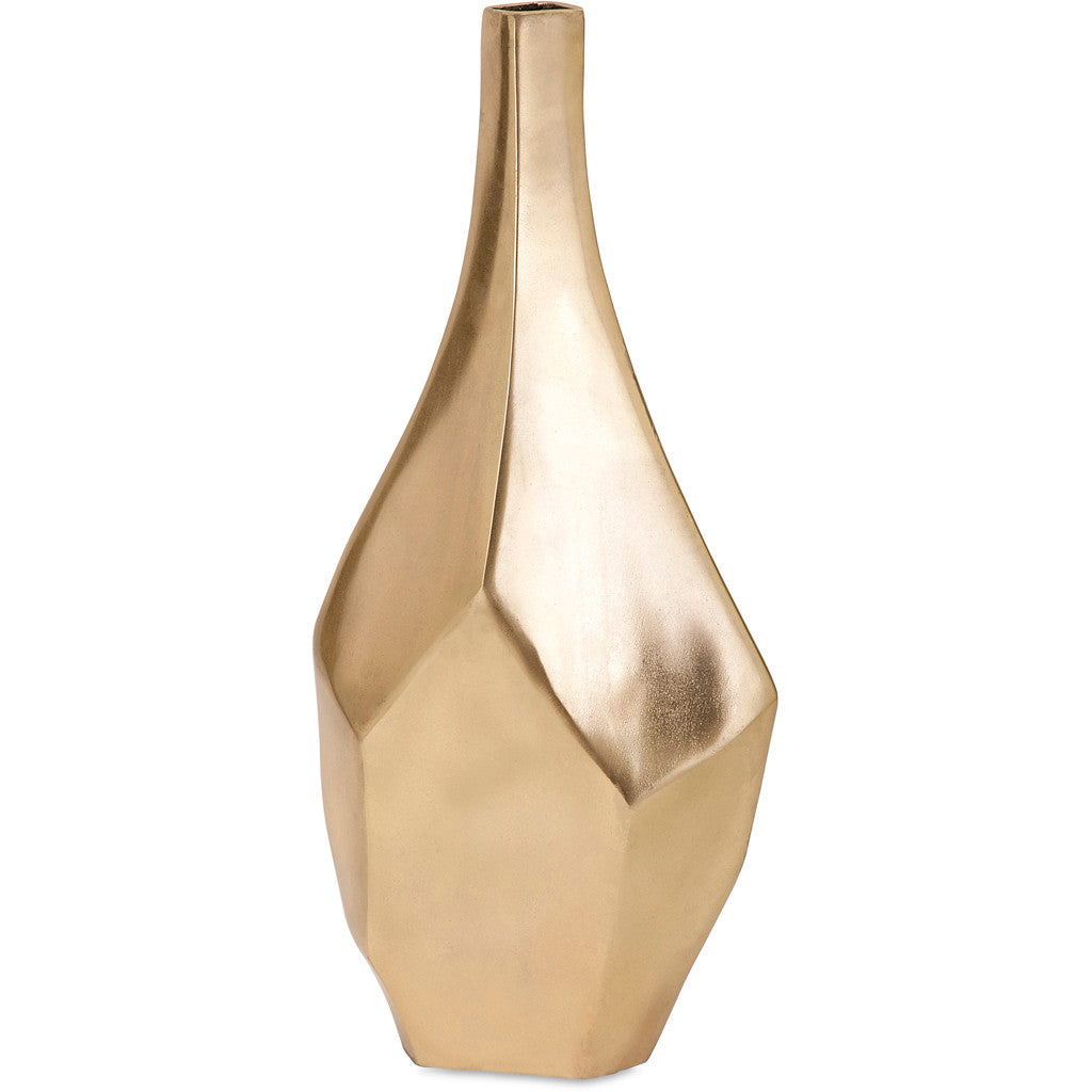 Salmon Small Gold Vase