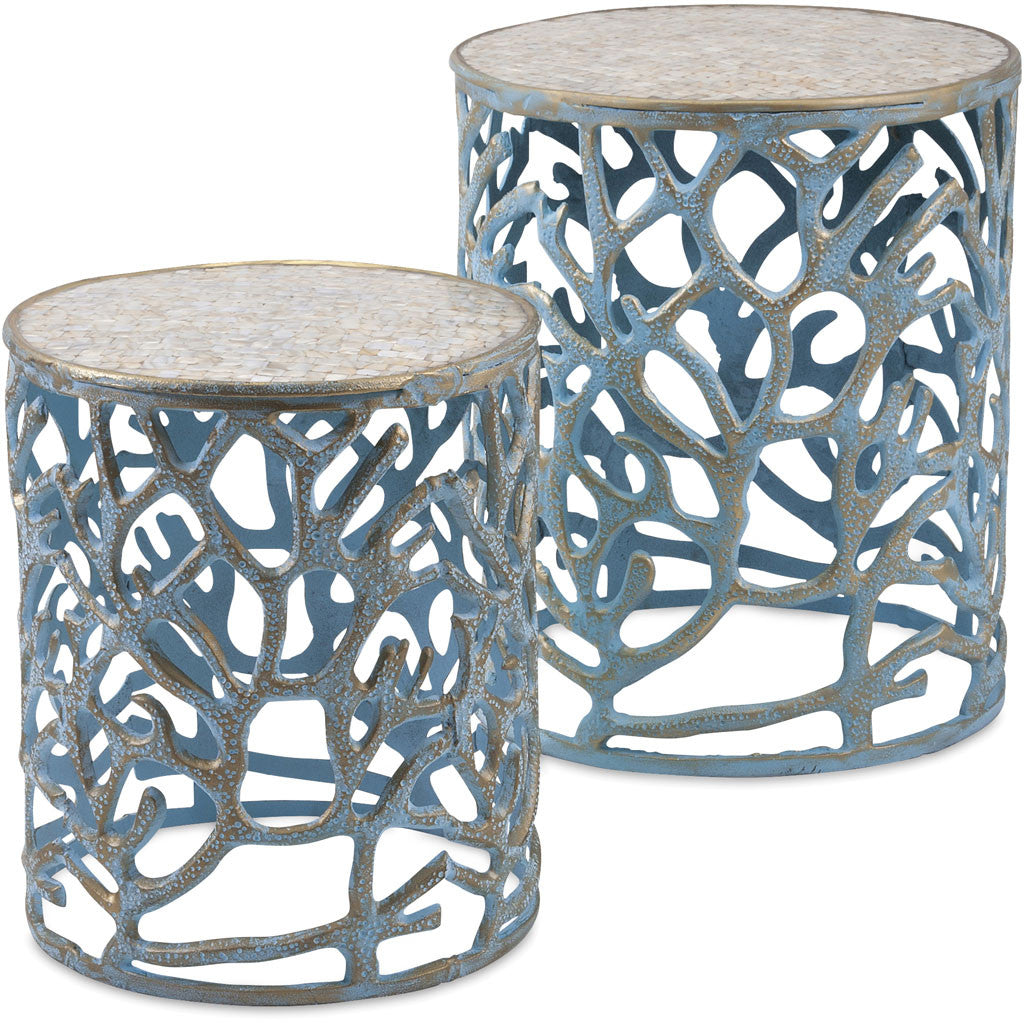 Coral Reef Tables (Set of 2)