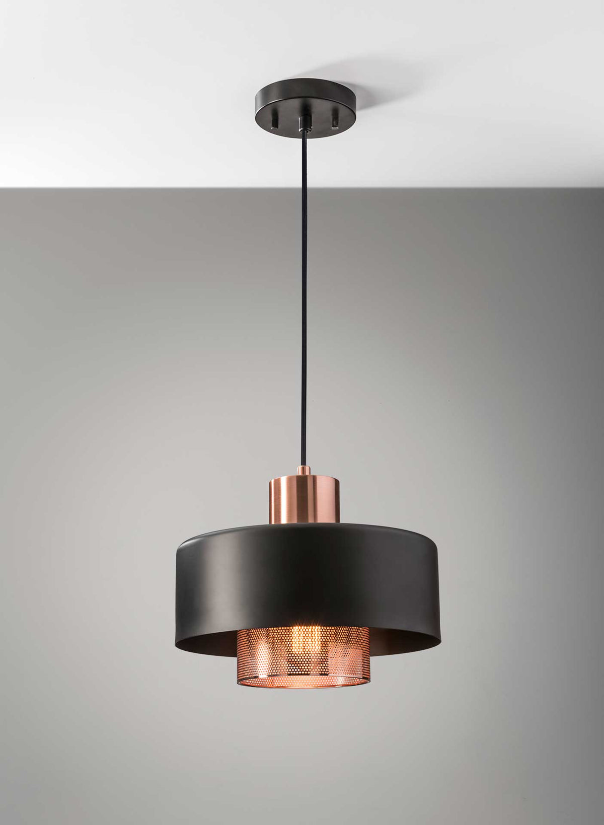 Brondby Pendant Copper/Black