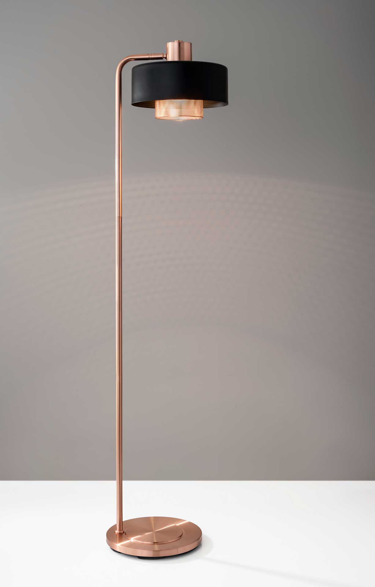 Brondby Floor Lamp Copper/Black