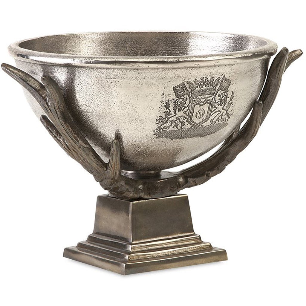 Hopkins Aluminum Antler Bowl