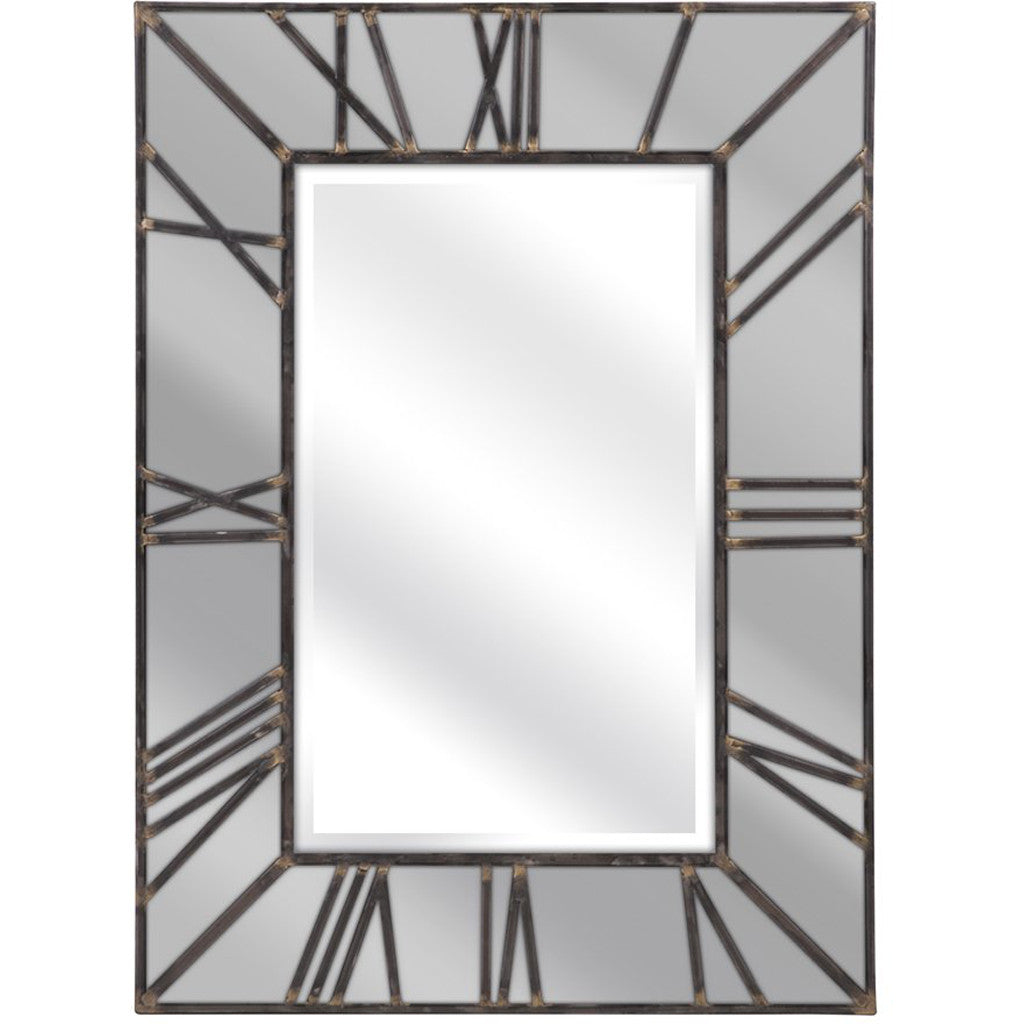 Roman Time Wall Mirror