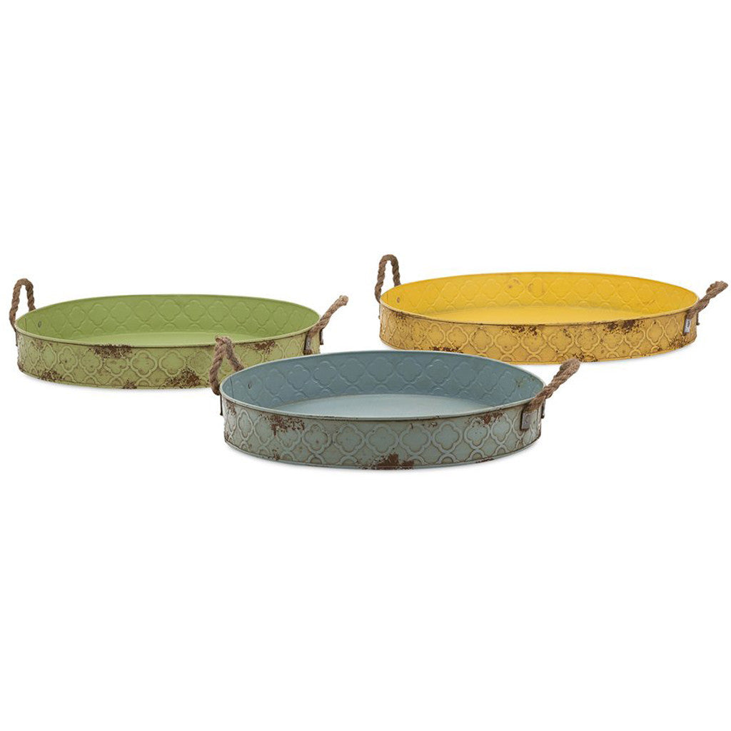 Nicollet Metal Trays (Set of 3)