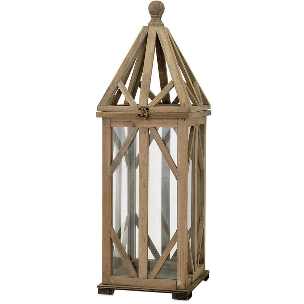 Gwinnett Wood Lantern Small