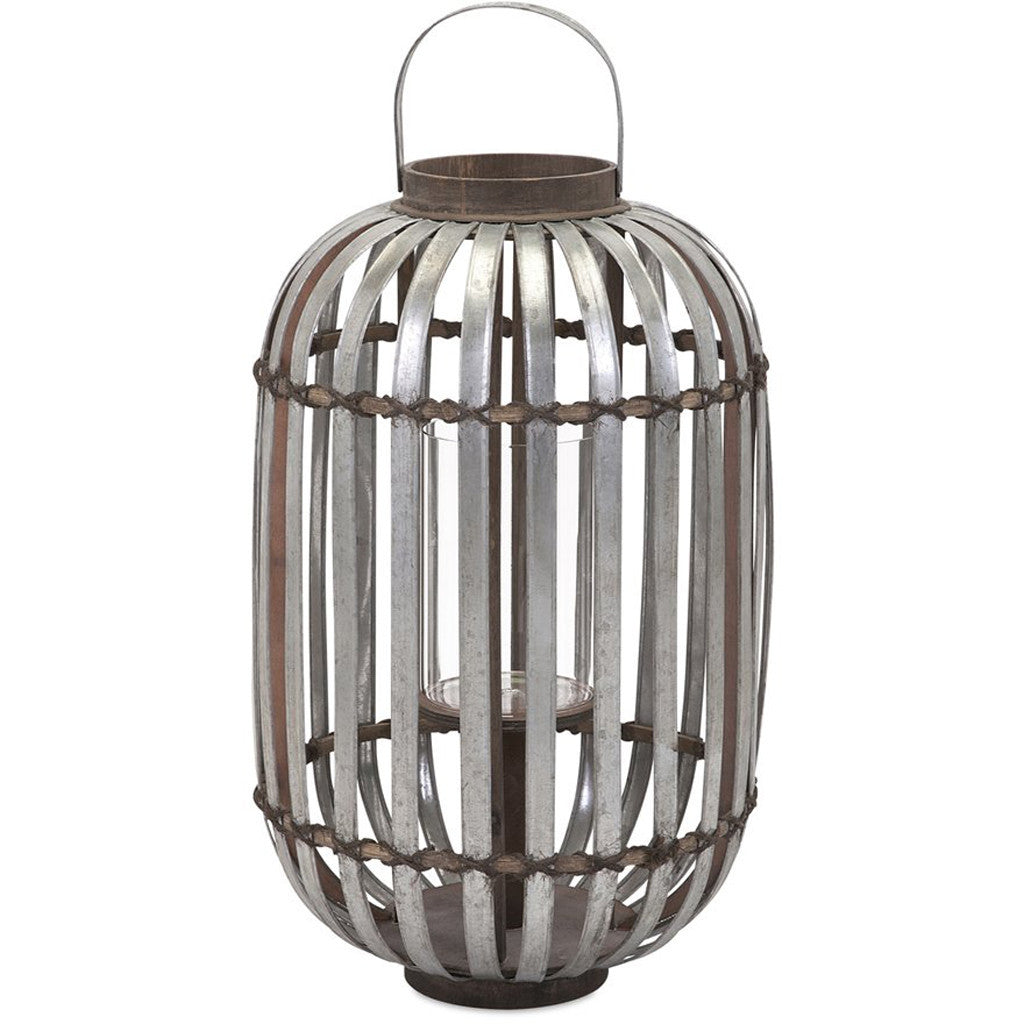 Lemhi Galvanized Lantern Large