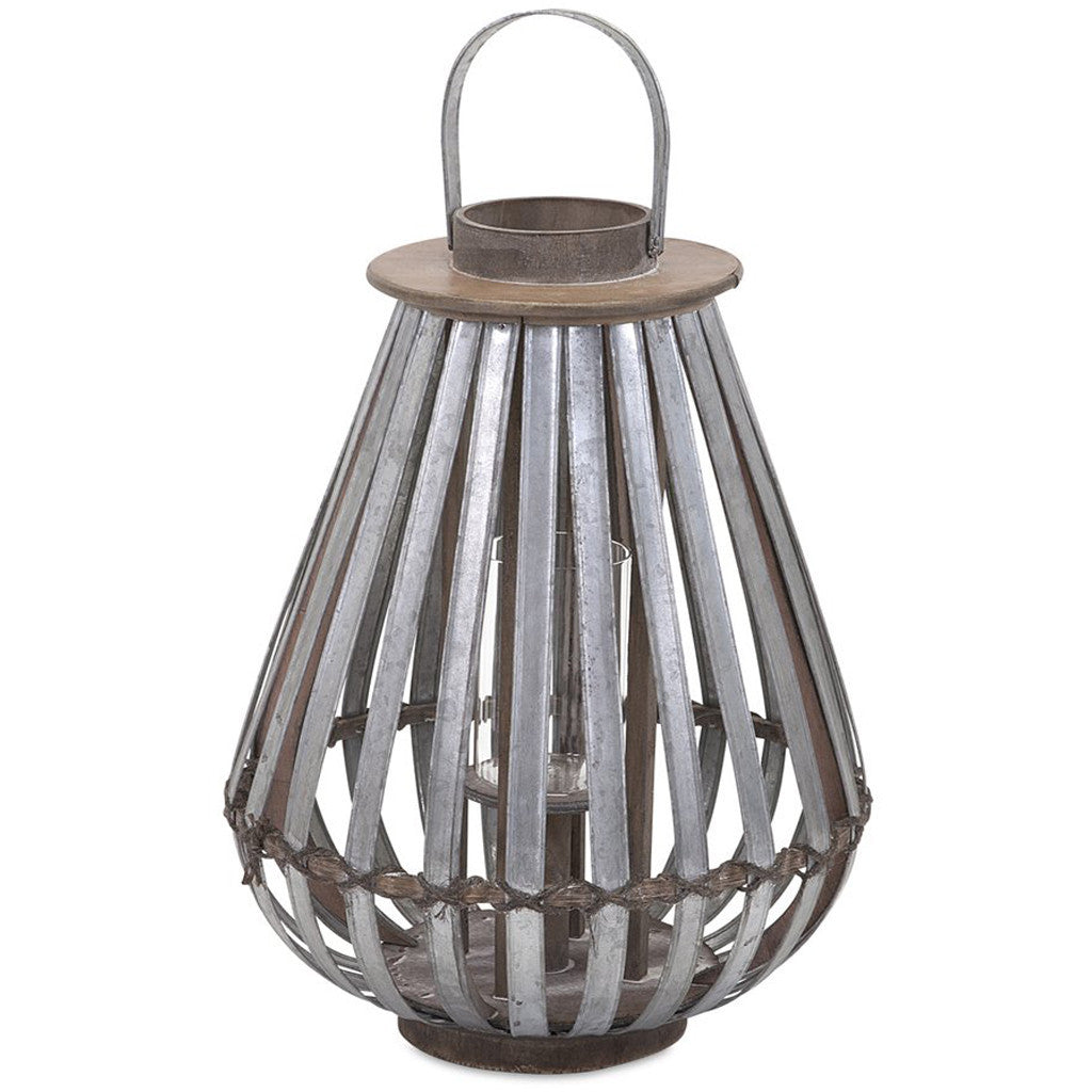 Lemhi Galvanized Lantern Medium