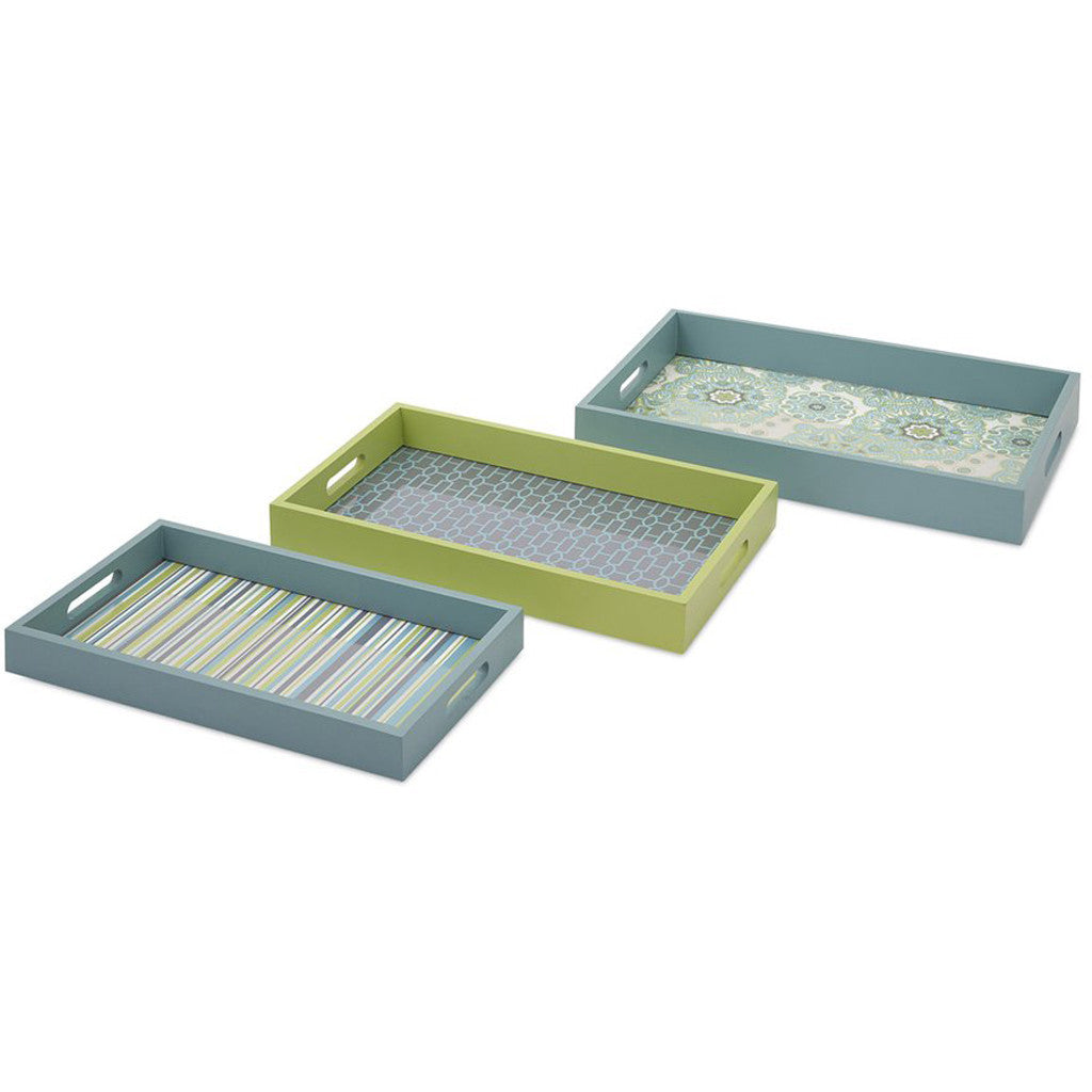Elite Reflective Tray (Set of 3)