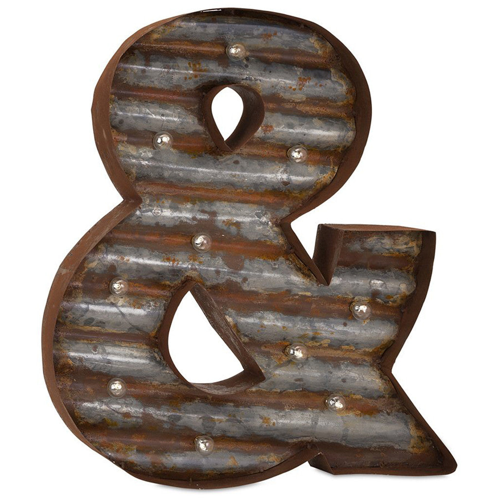 Lumpkin Lighted Ampersand