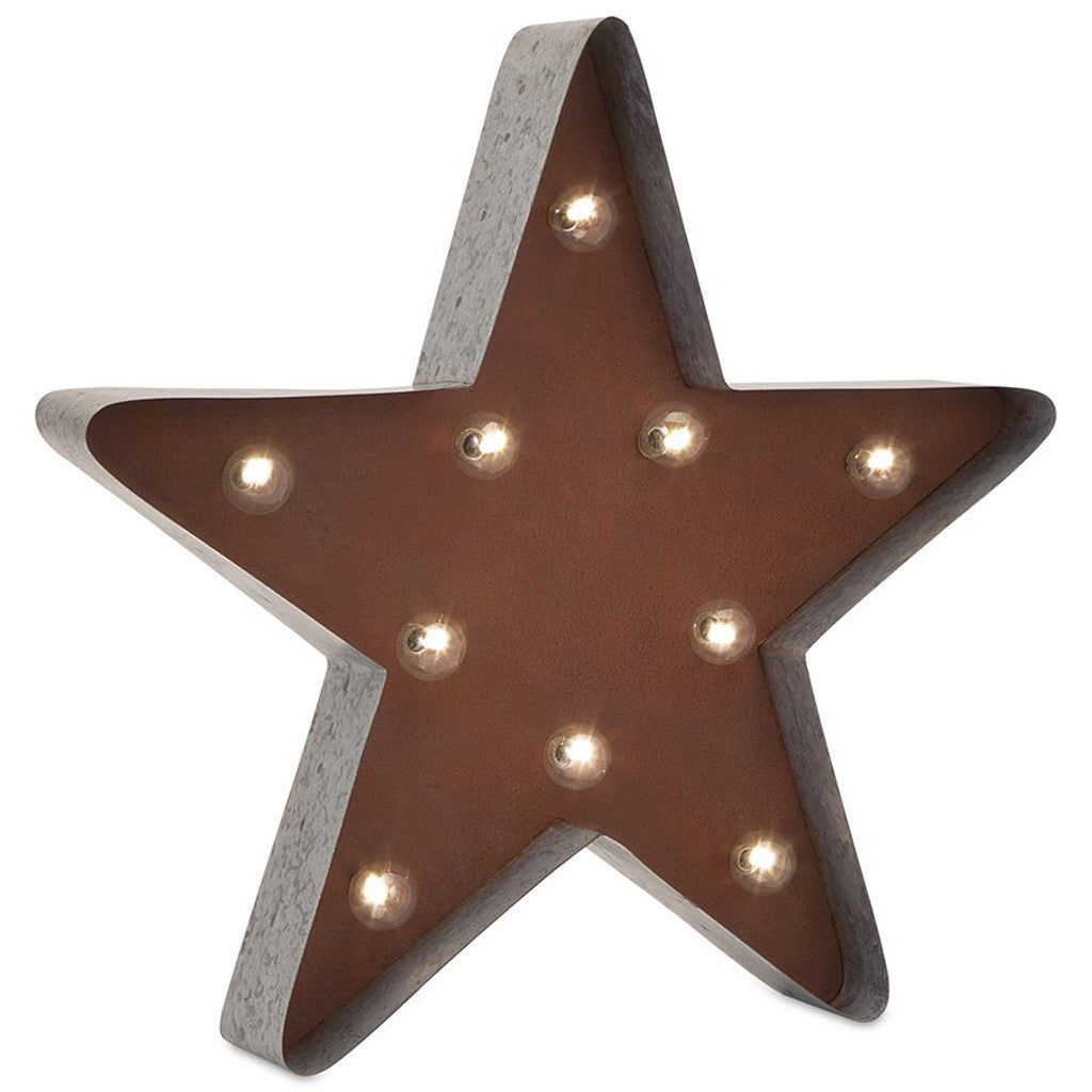 Rice Lighted Star