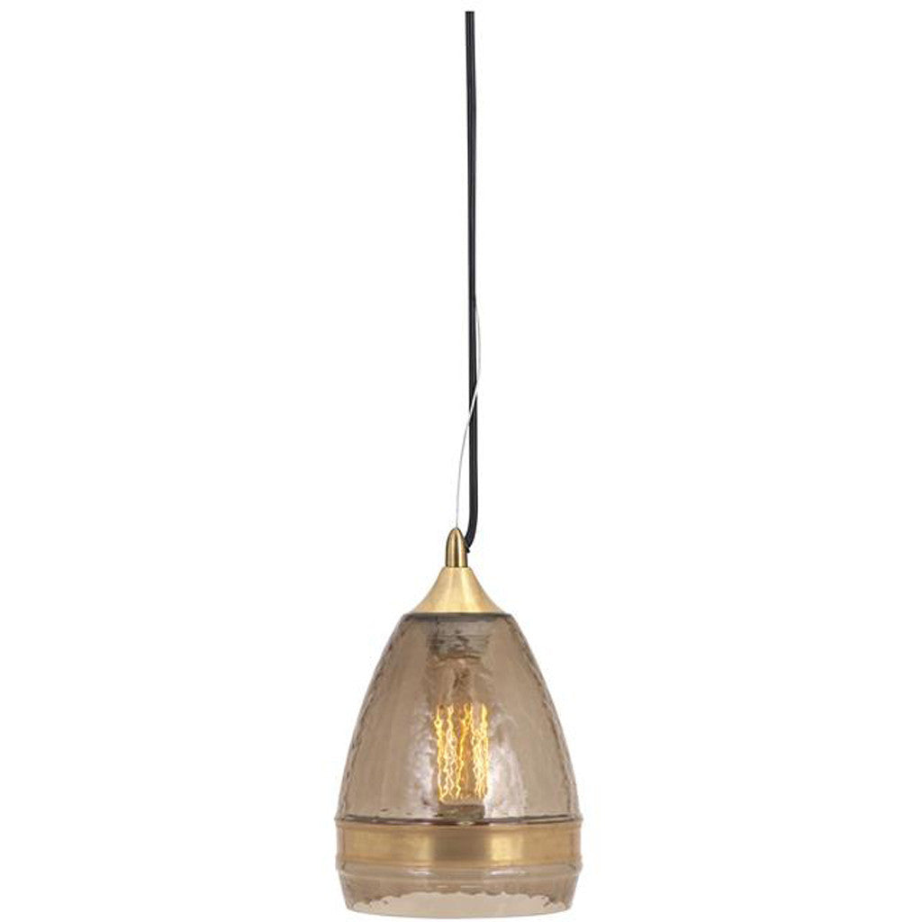 Floyd Small Brown Dome Pendant Light
