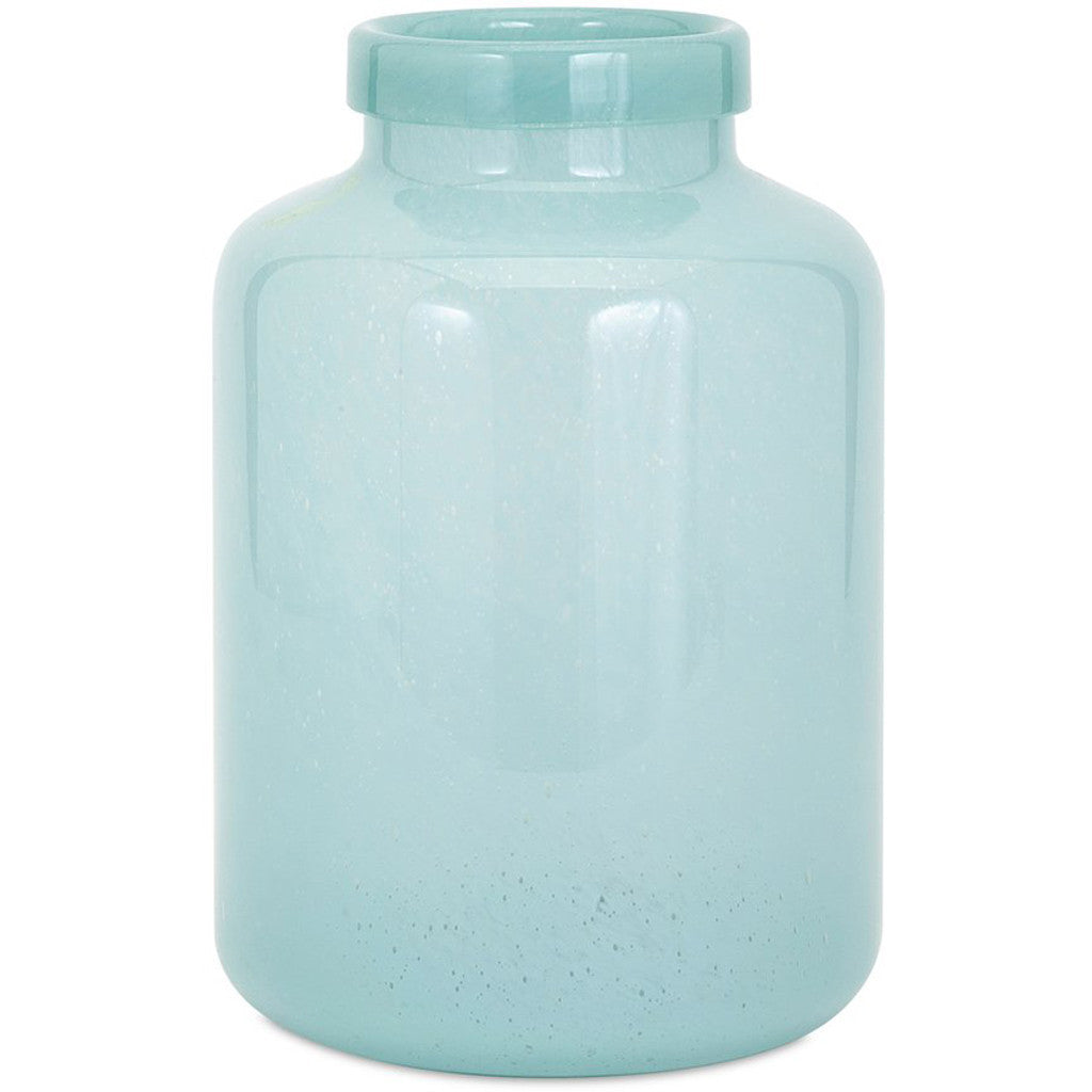 Bingham Blue Glass Jar