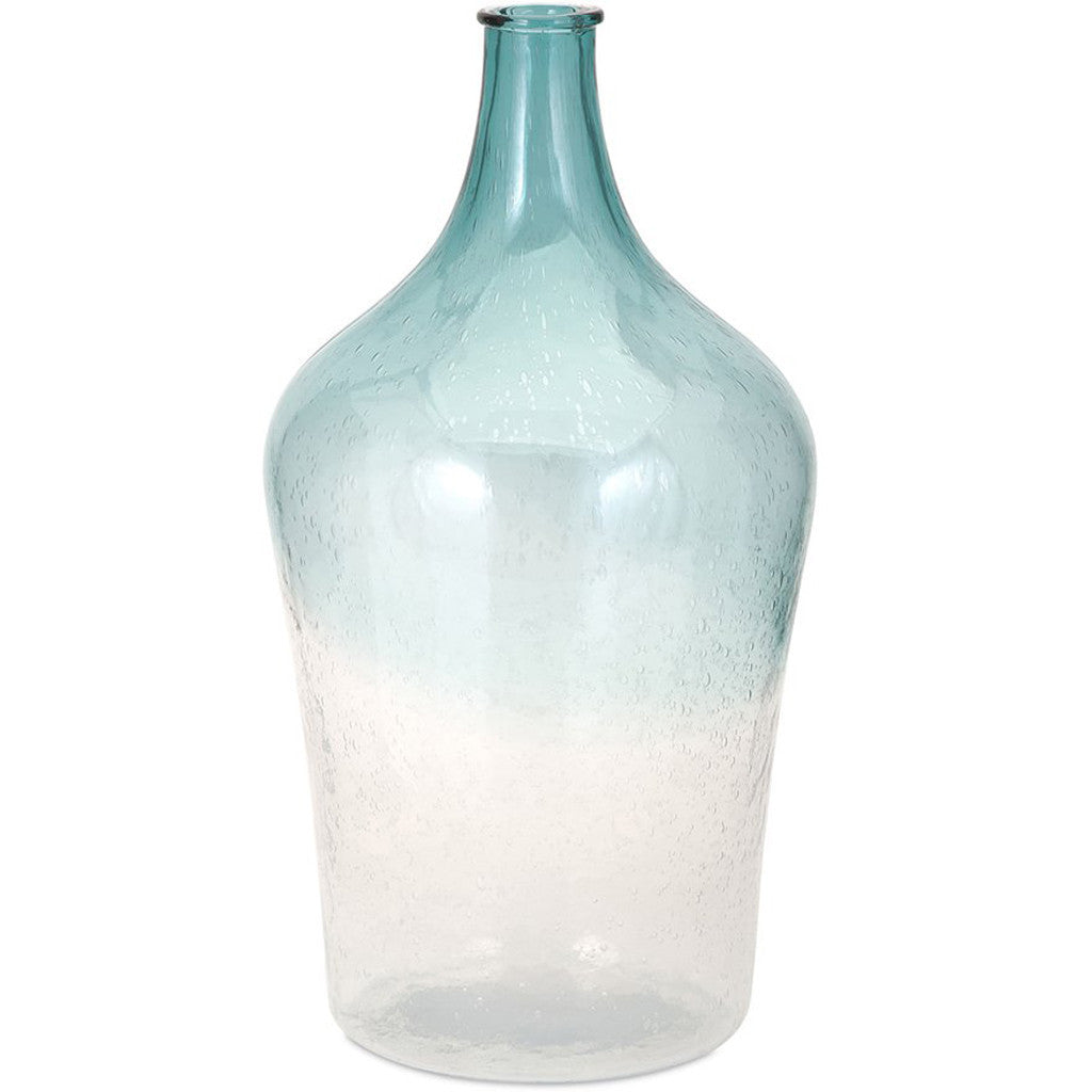 Cook Blue and White Bubble Glass Jug