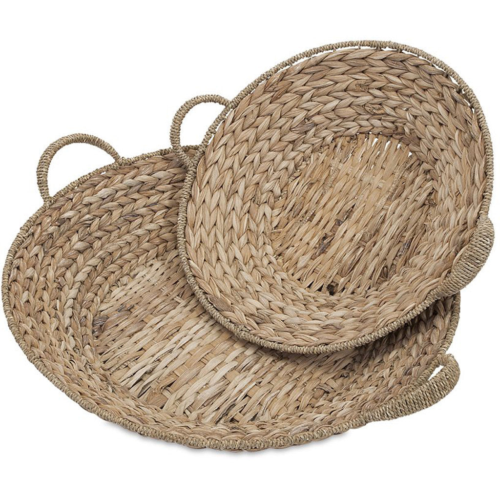 Emanuel Banana Leaf Tray (Set of 2)