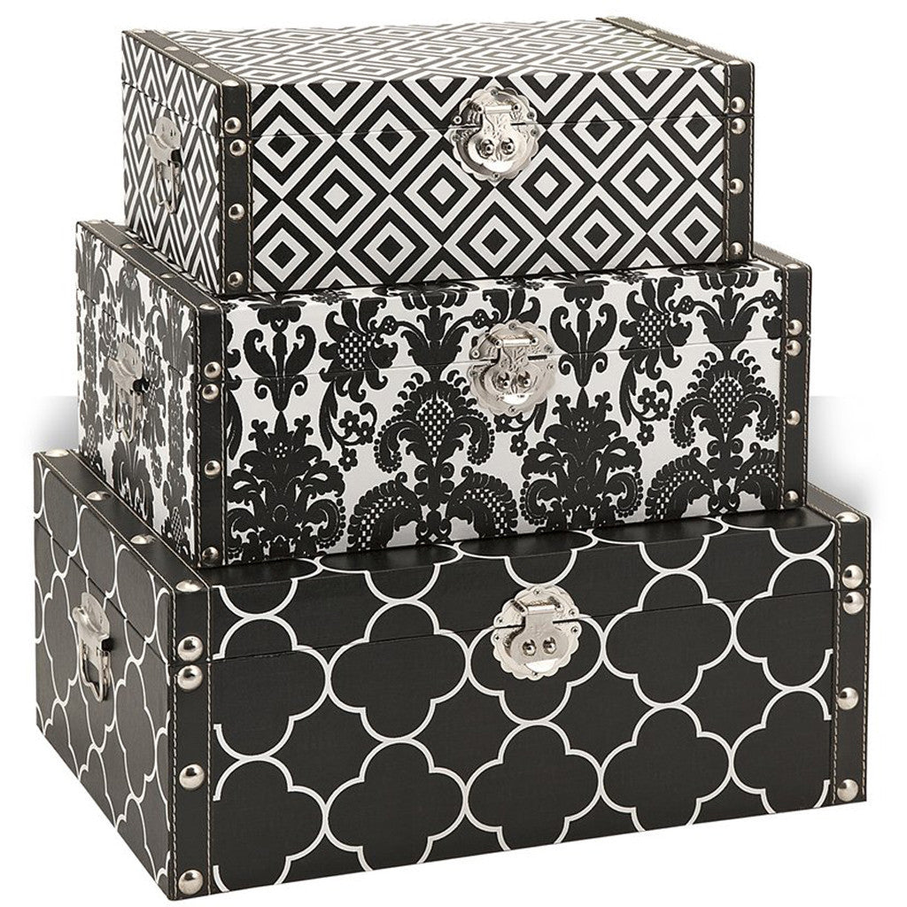 Elite Storage Boxes Black