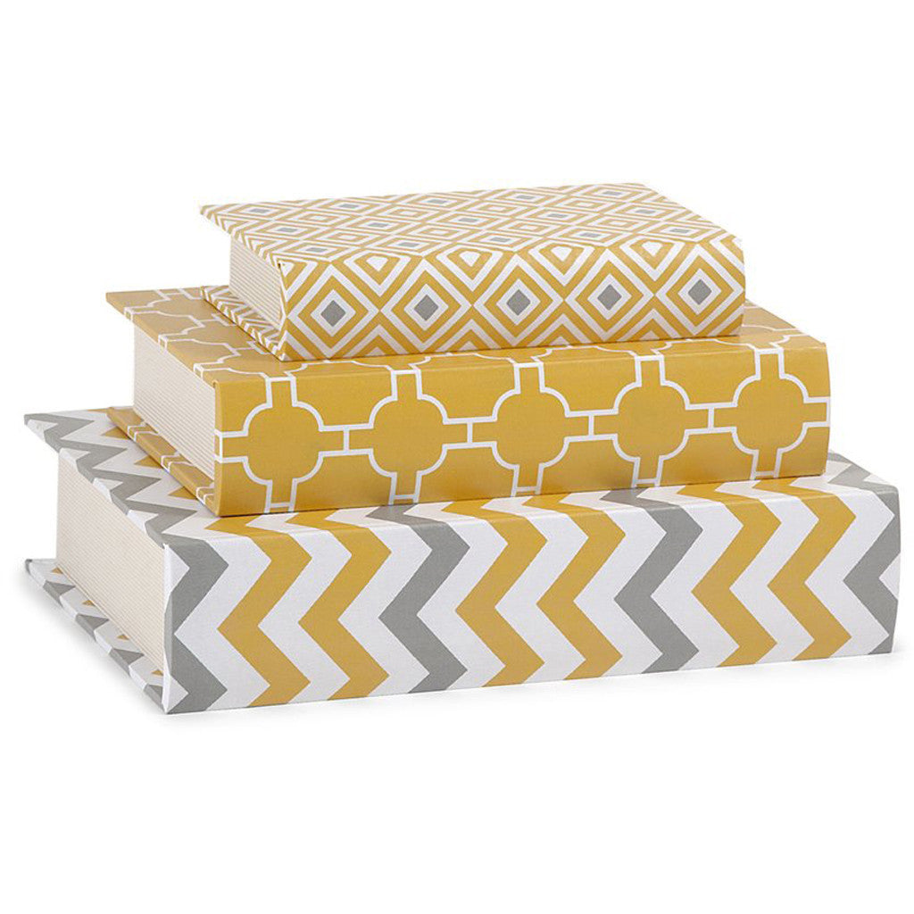 Elite Book Boxes Yellow