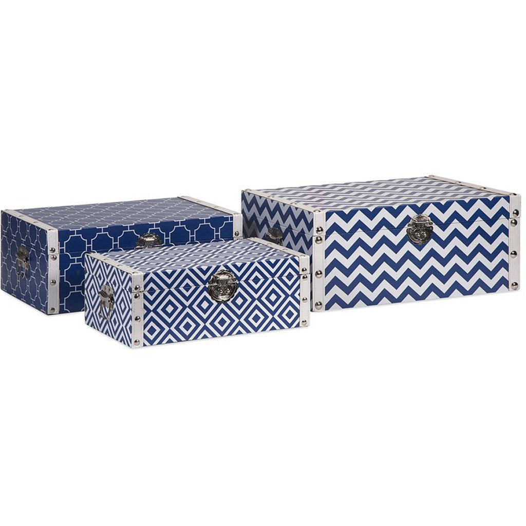 Elite Storage Boxes Navy