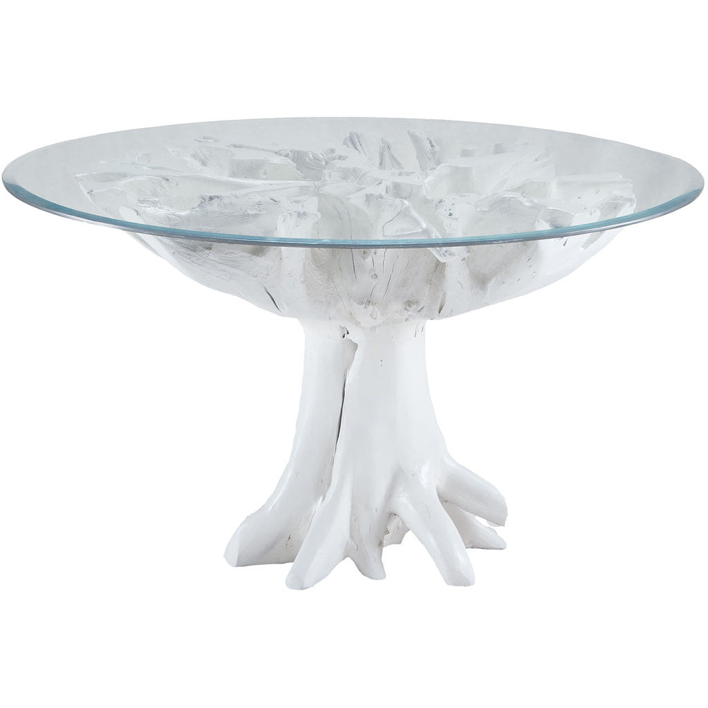 Song Root Dining Table White