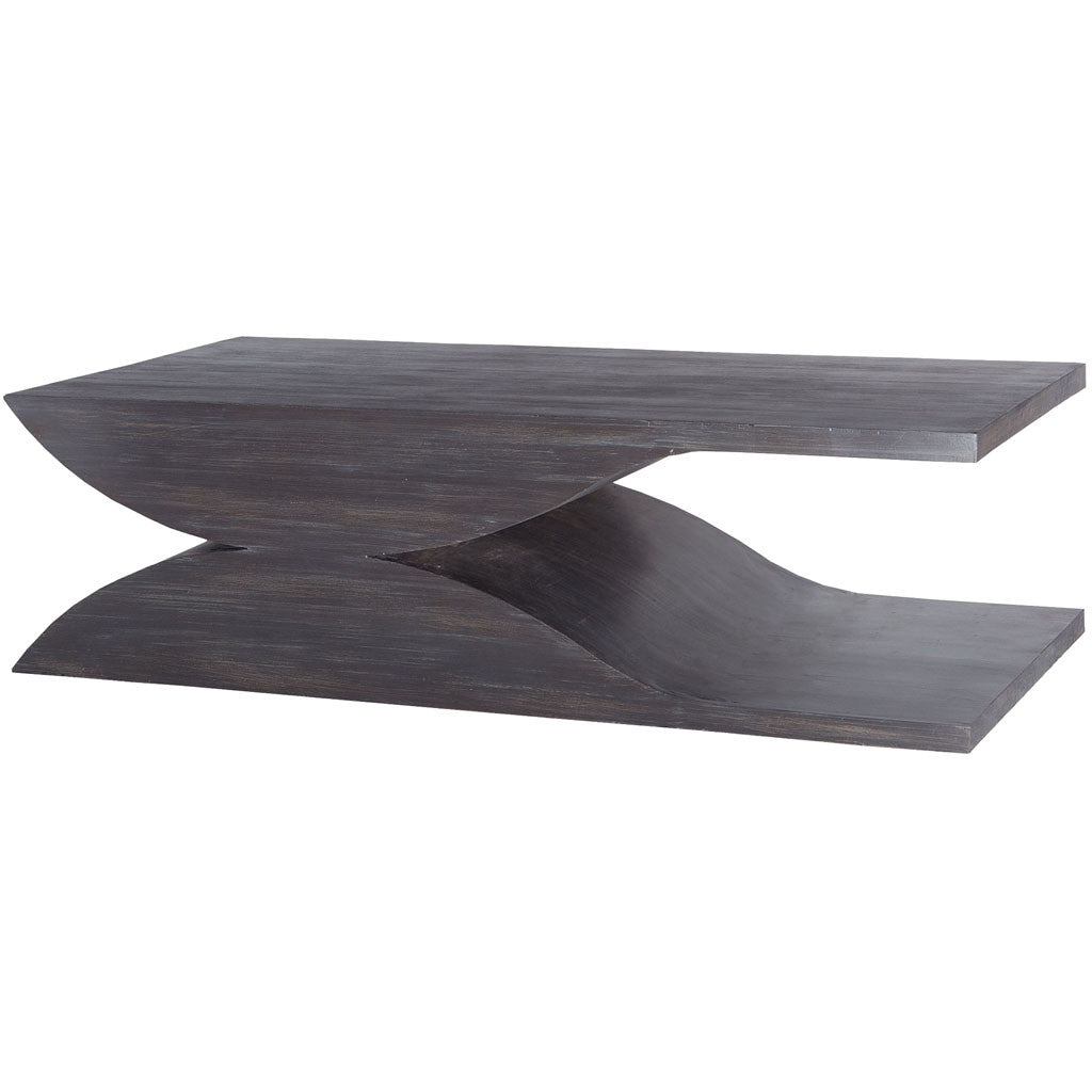 Phillip Solid Wave Coffee Table