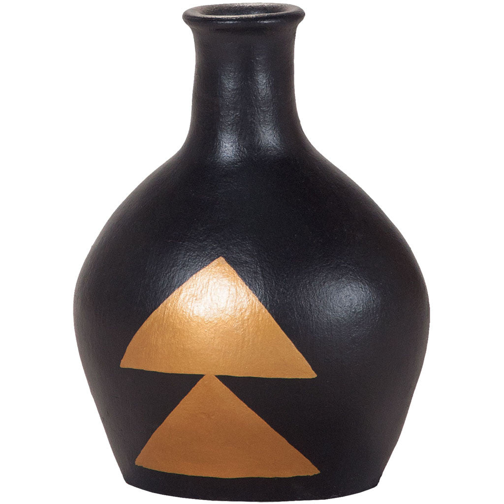 Golden Tribe Hand Painted Jug