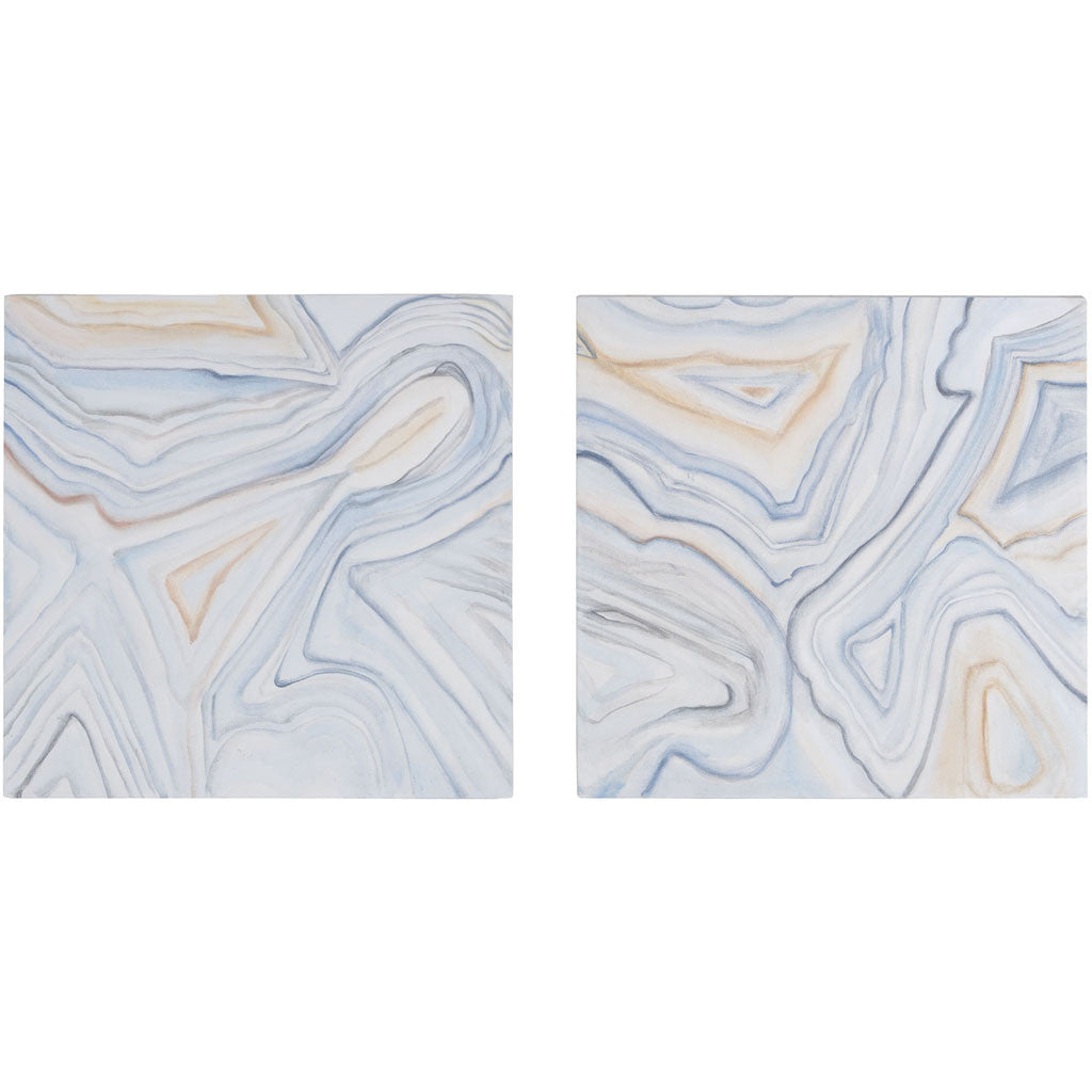 Agate Handpainted Wall Art