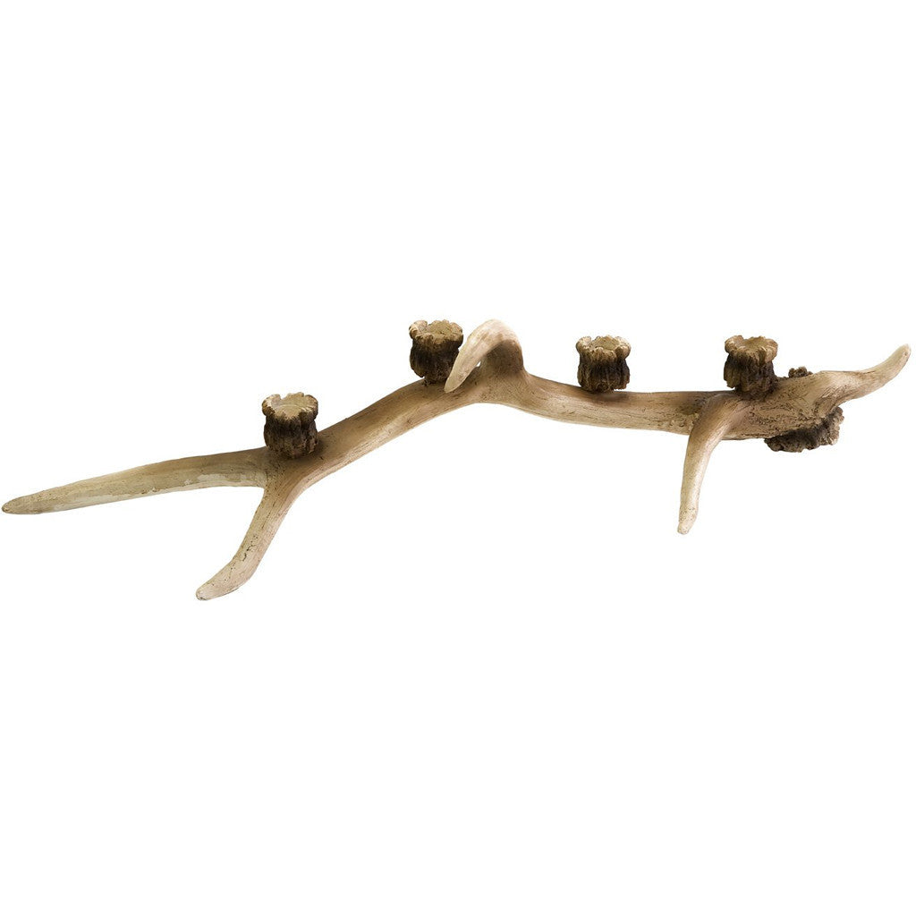 Tazewell Antler Candle Holder