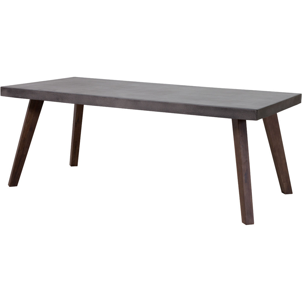 Sona Dining Table Cement & Natural