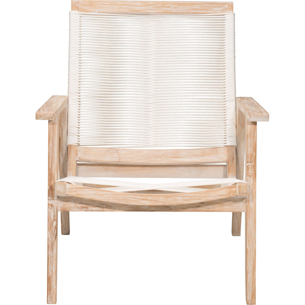 West Bay Arm Chair White Wash & White