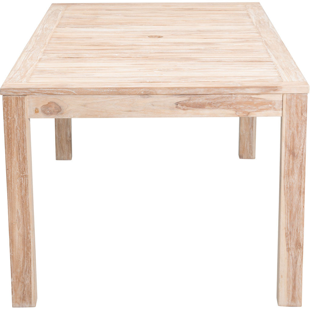 West Bay Dining Table White Wash